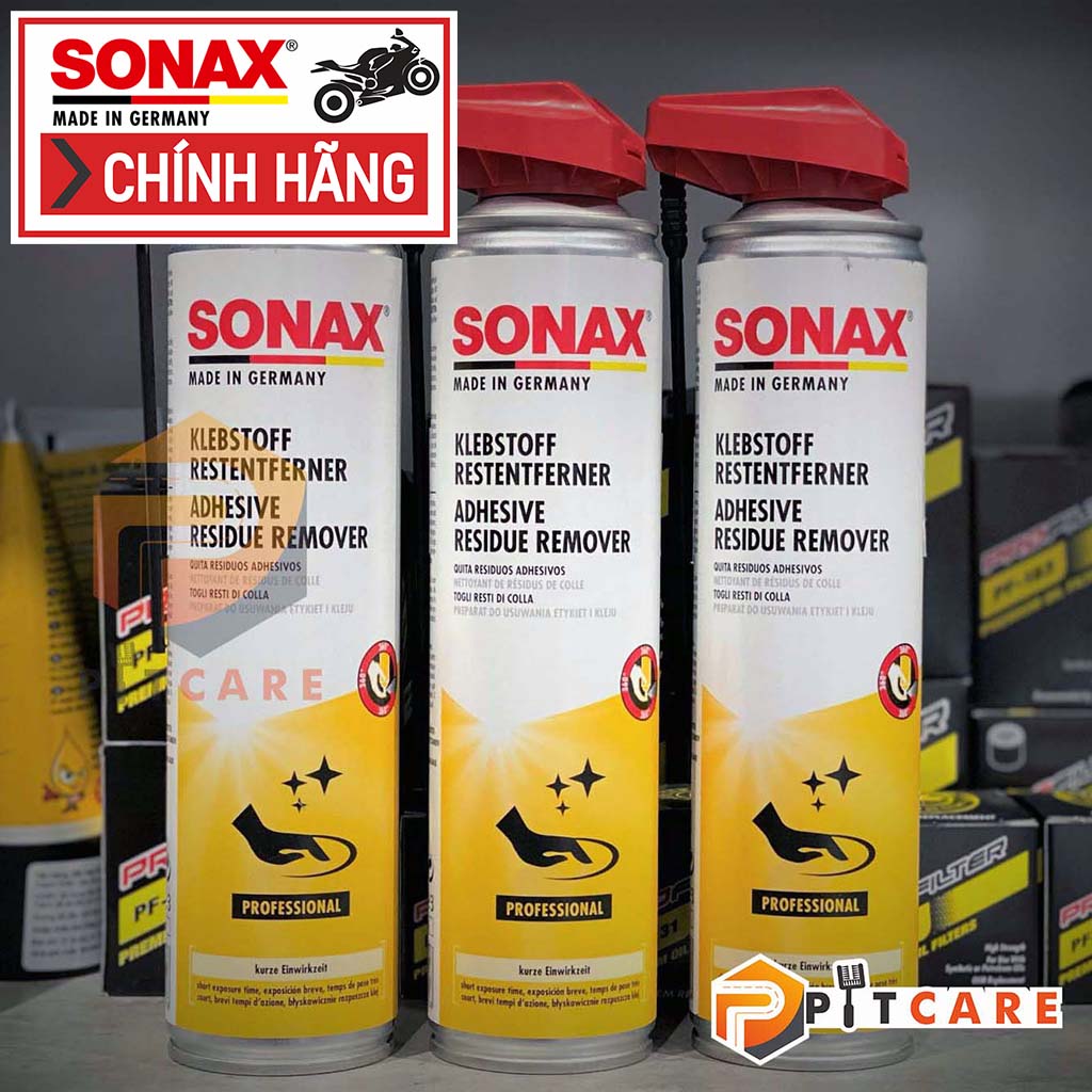 Chai Xịt Tẩy Keo Decal Sonax Adhesive Residue Remover 477300 (400ml)