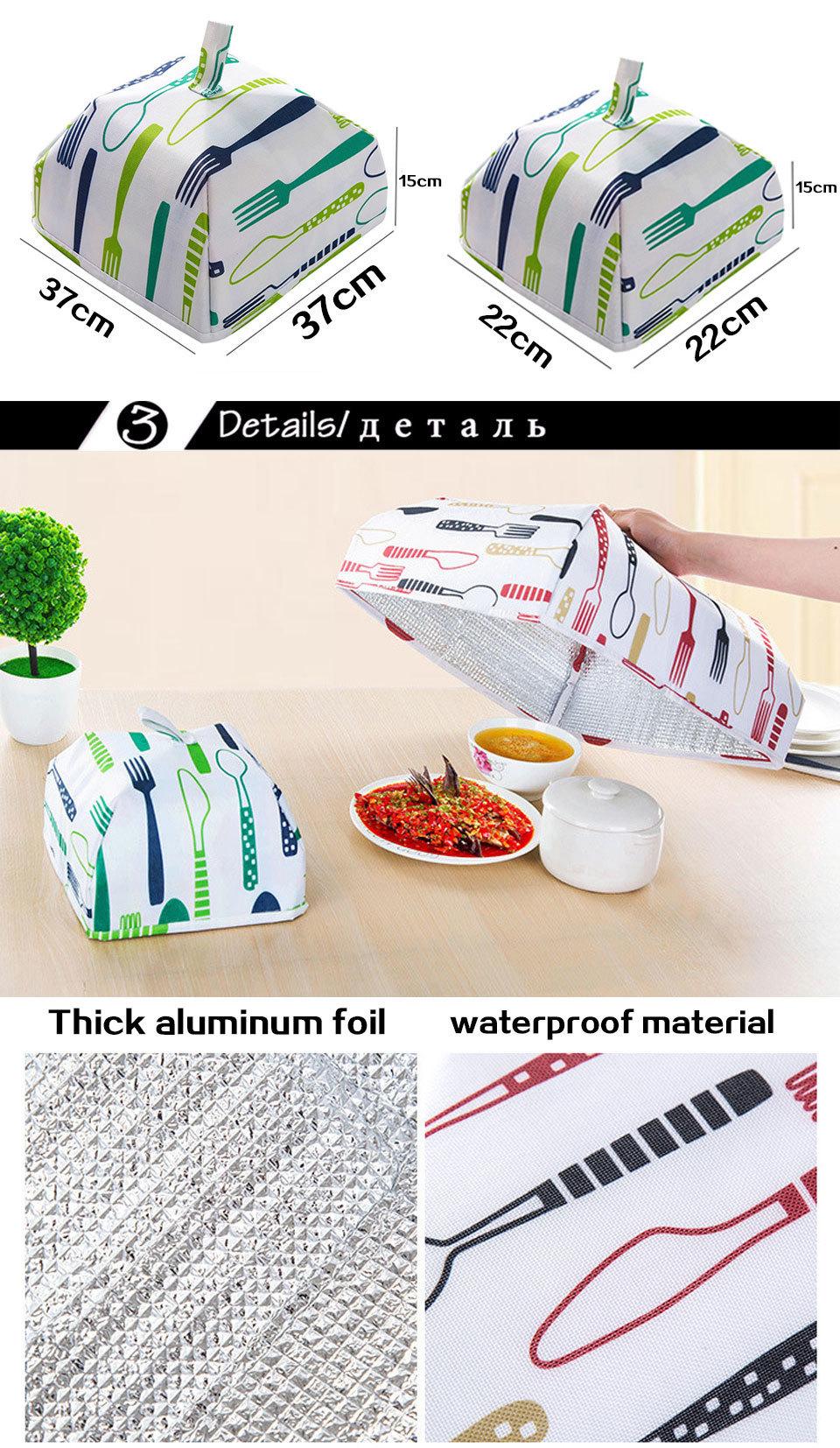 Màn hình bảo vệ ô thực phẩm có thể gập lại bảo vệ thực phẩm và trái cây