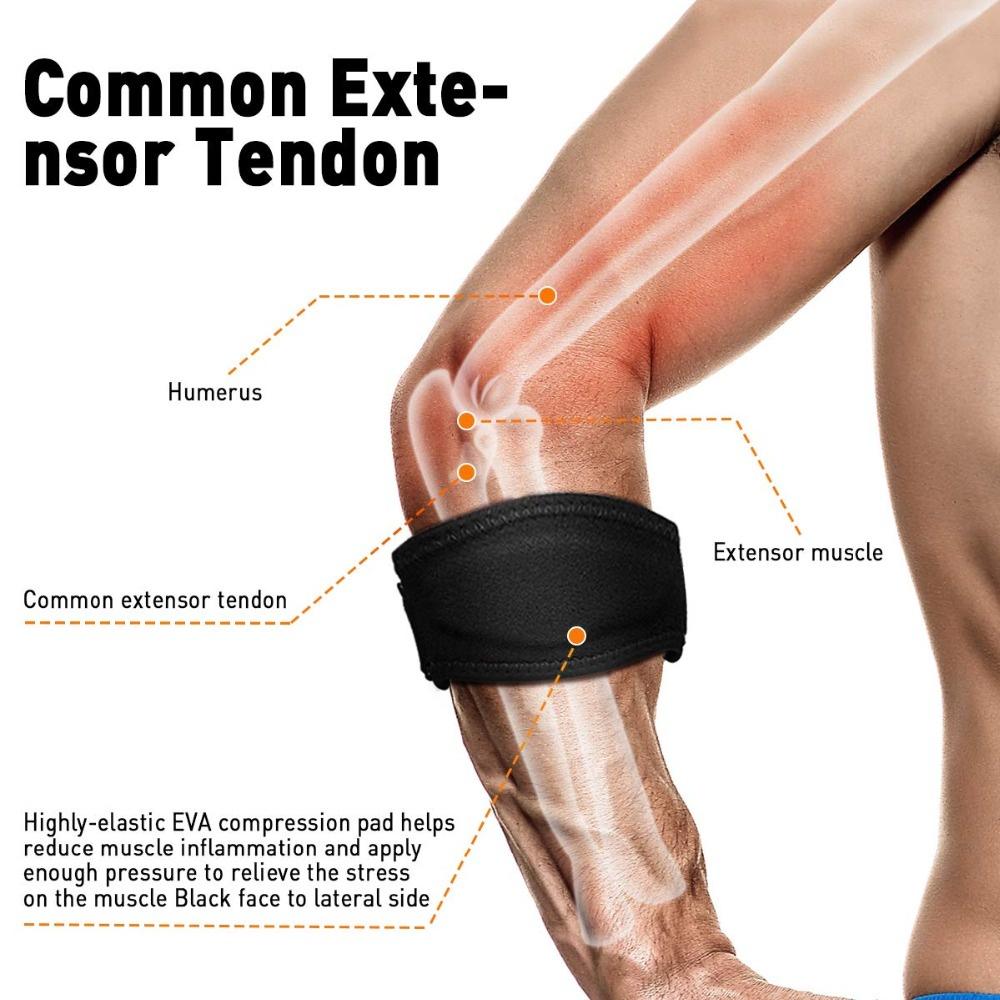 Adjustable Sports Compression Elbow Support Elbow Brace Breathable Arm Protector Sports Elbow Support Pad Injury Pain Relief