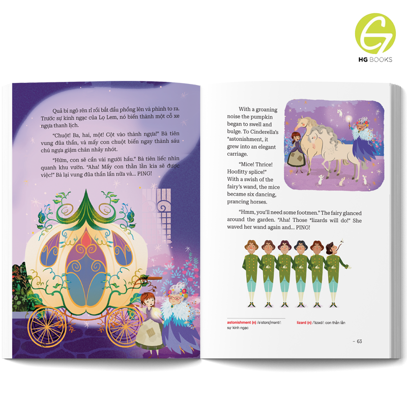 Sách Song Ngữ  - 10 phút đọc truyện trước giờ đi ngủ: Truyện kinh điển giúp bé gieo mầm tính cách tốt