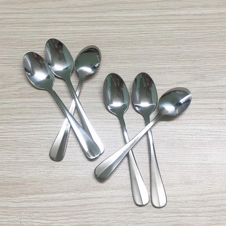 Muỗng cafe nhỏ - Thép không gỉ Inox cao cấp, kiểu dáng Mocha dài 11cm