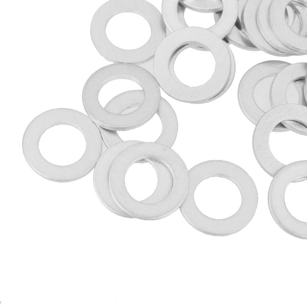 14mm Oil Drain Plug Gasket Washer Pack of 50 for Honda 94109-14000