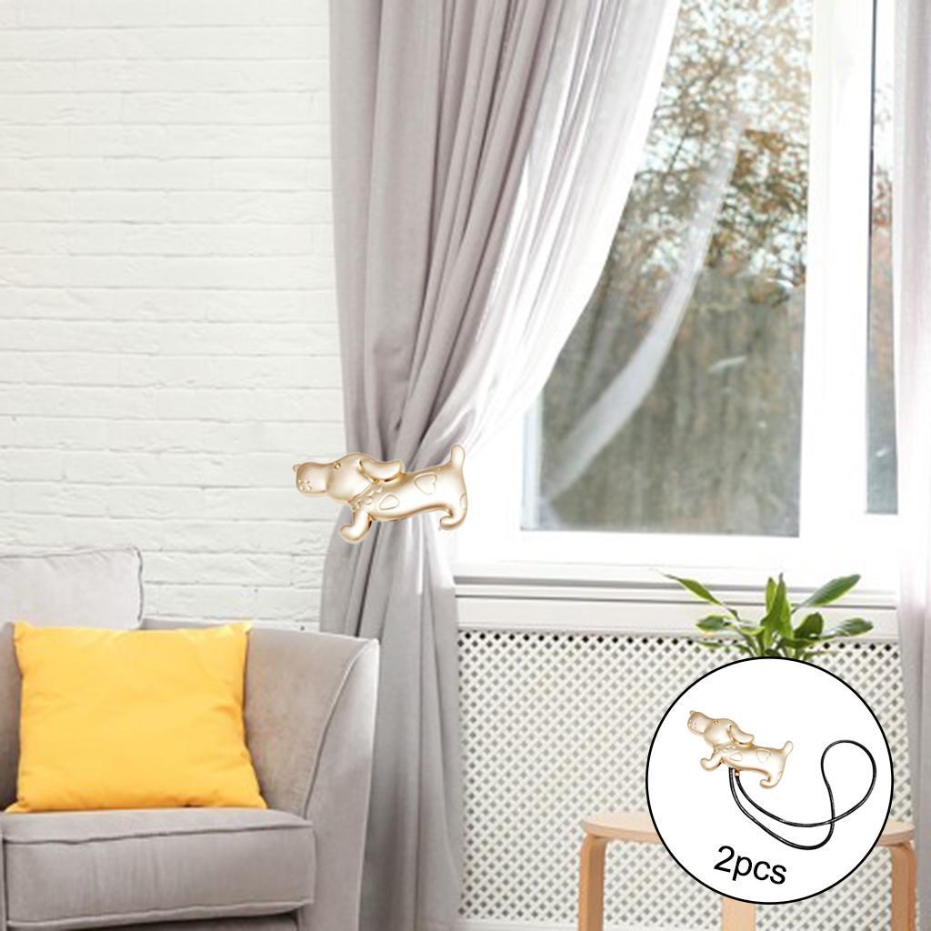 Curtain Tie Backs Holdbacks Buckle Curtain Clips Rope Strap