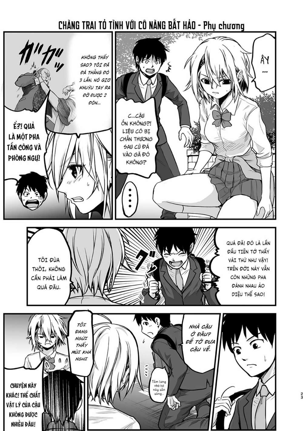 chàng trai tỏ tình với "cô nàng bất hảo" chapter 5.5 2