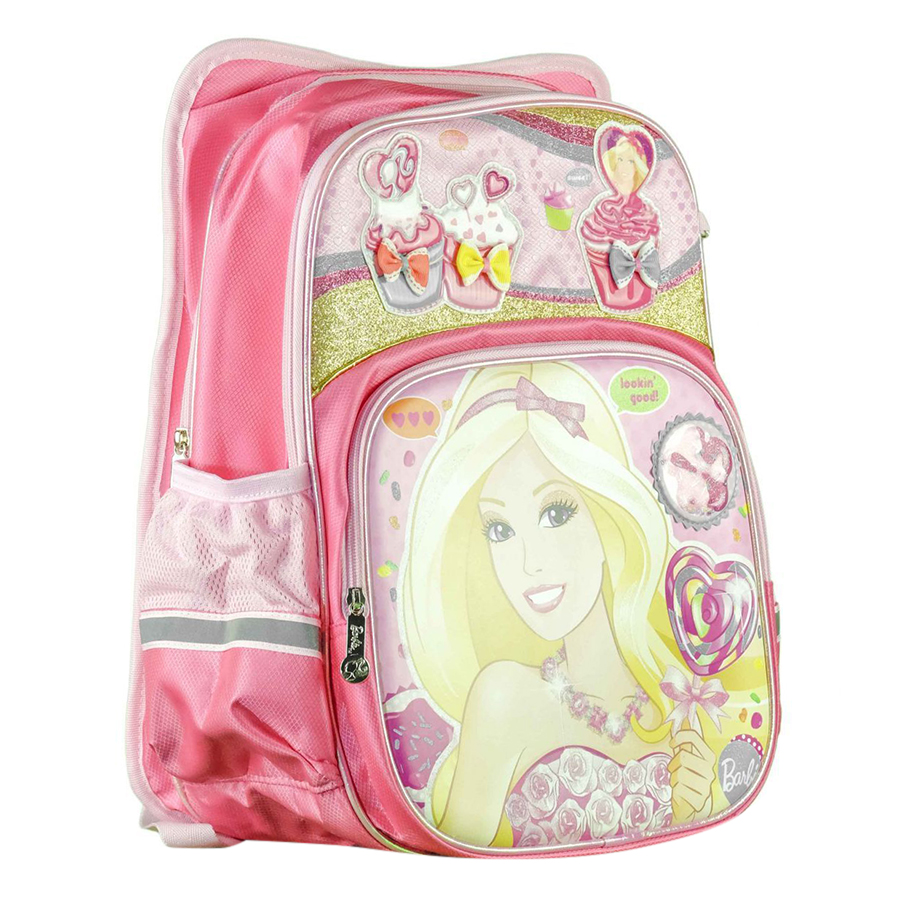 Balo học sinh tiểu học BARBIE BB8102A 30 x 22 x 40.5 cm