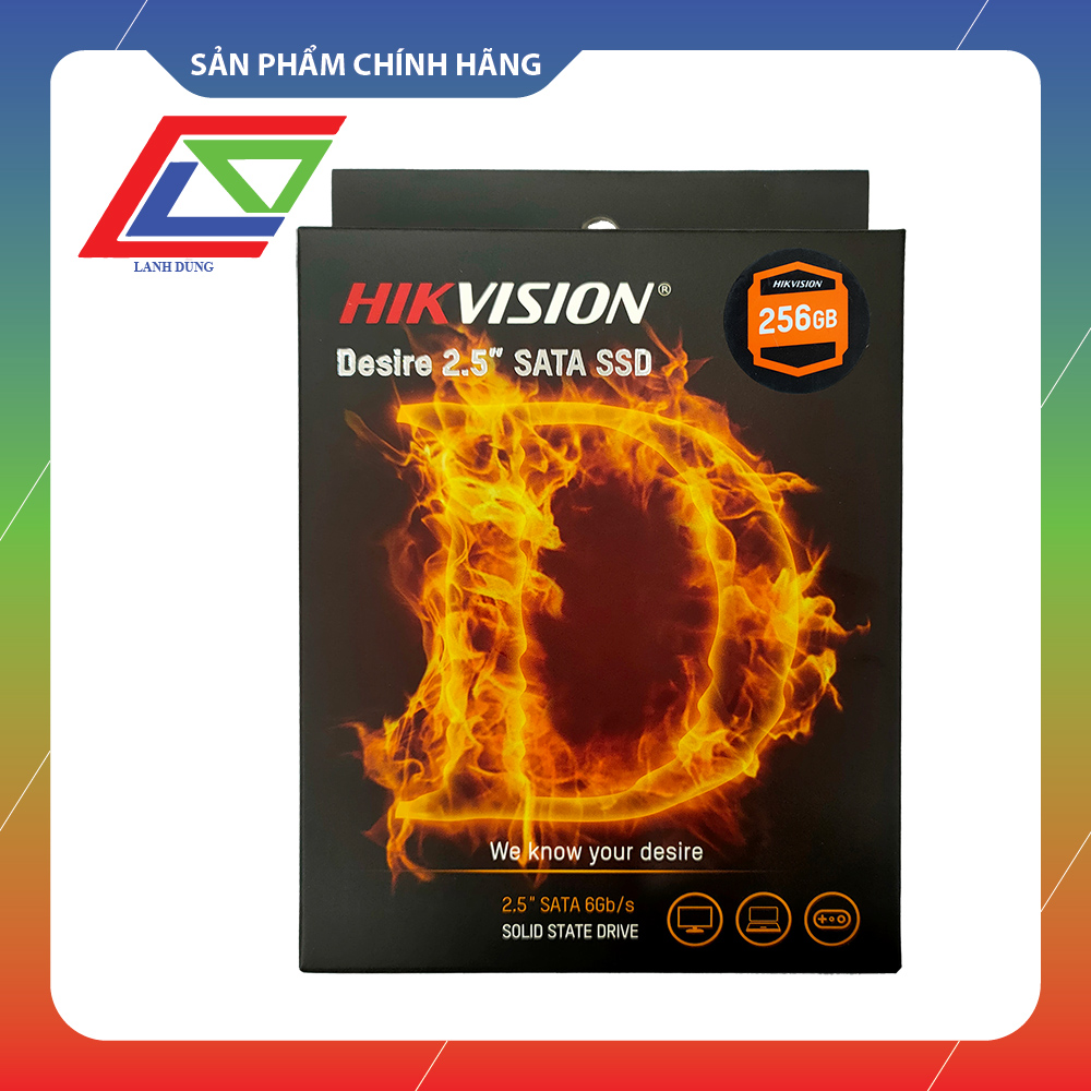 SSD Hikvision HS-SSD-Desire(S) 256G - Hàng chính hãng BH36 tháng