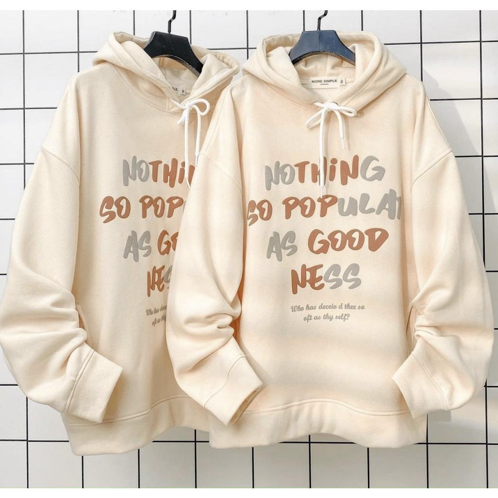ÁO KHOÁC NỈ HODDIES CỔ TRÙM ĐẦU - FORM RỘNG THỜI TRANG HÀN QUỐC - SIÊU XỊN CHO CÁC BẠN TRẺ BBB FASHION SHOP