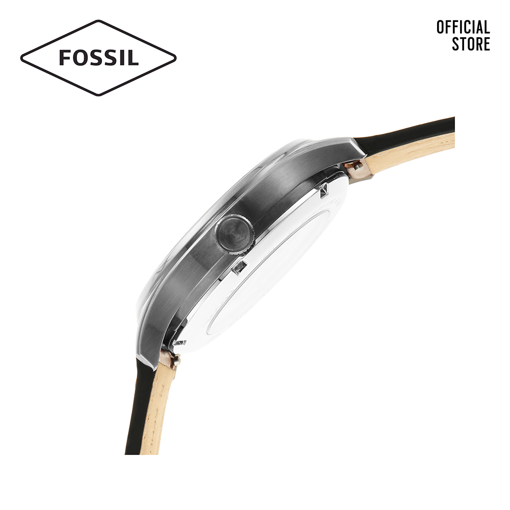 Đồng hồ nam FOSSIL Forrester dây da ME3178 - màu xám