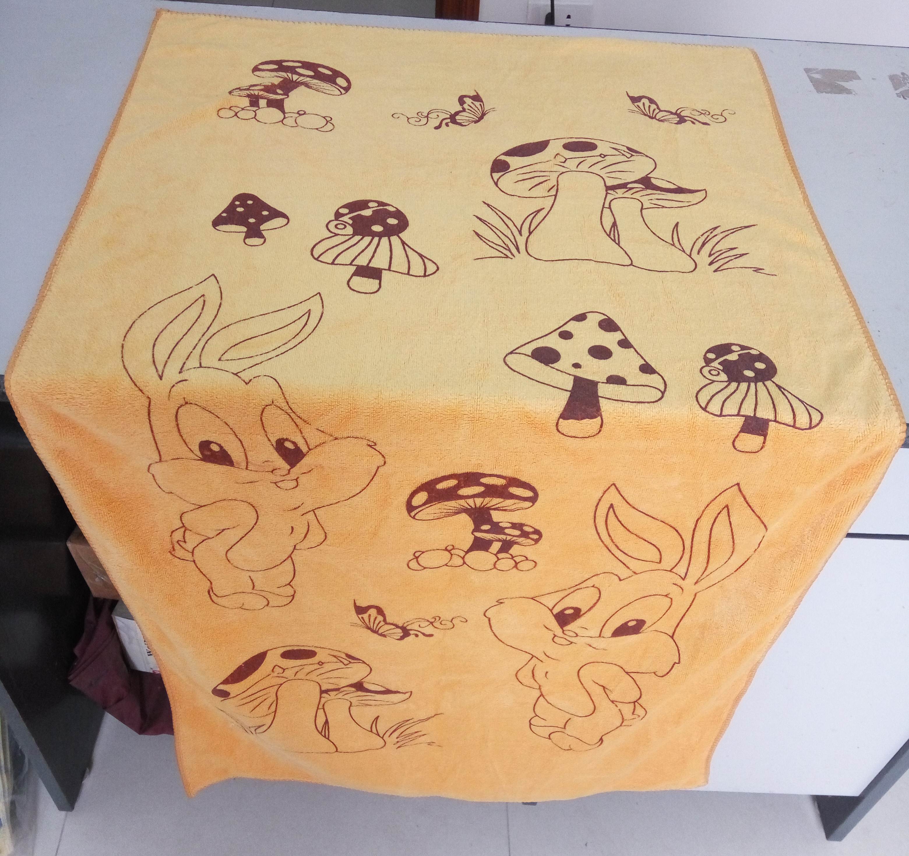 Bộ 3 khăn tắm dày đẹp in hình ngộ nghĩnh KT 50x100cm