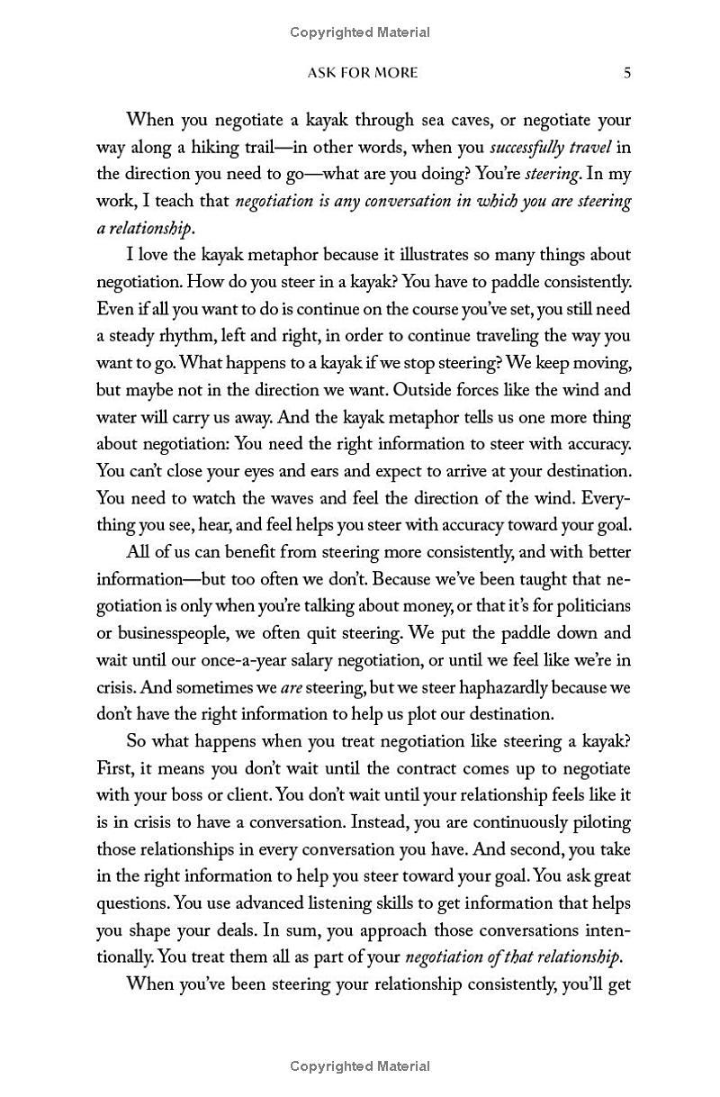 Sách ngoại văn: Ask For More - 10 Questions To Negotiate Anything