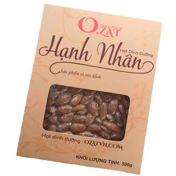 Hạnh nhân nguyên chất O.ZAT 500g