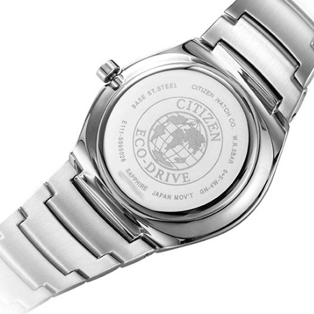 Đồng Hồ Nam Citizen Dây Thép Không Gỉ BM6951-57E - Mặt Đen