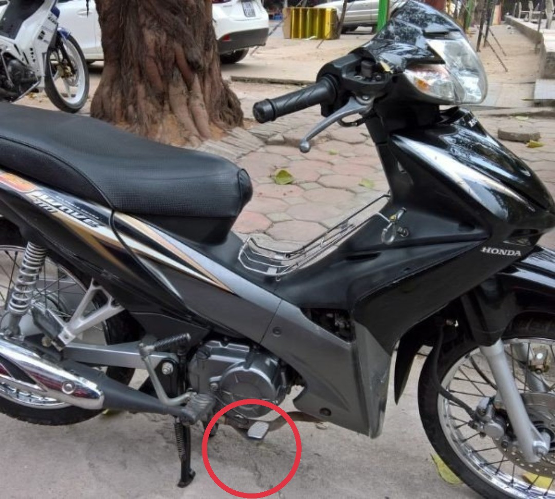 Cần đạp phanh xe Wave S110 - RSX 110 chất liệu hợp kim - TKB8905,,'K19T1'