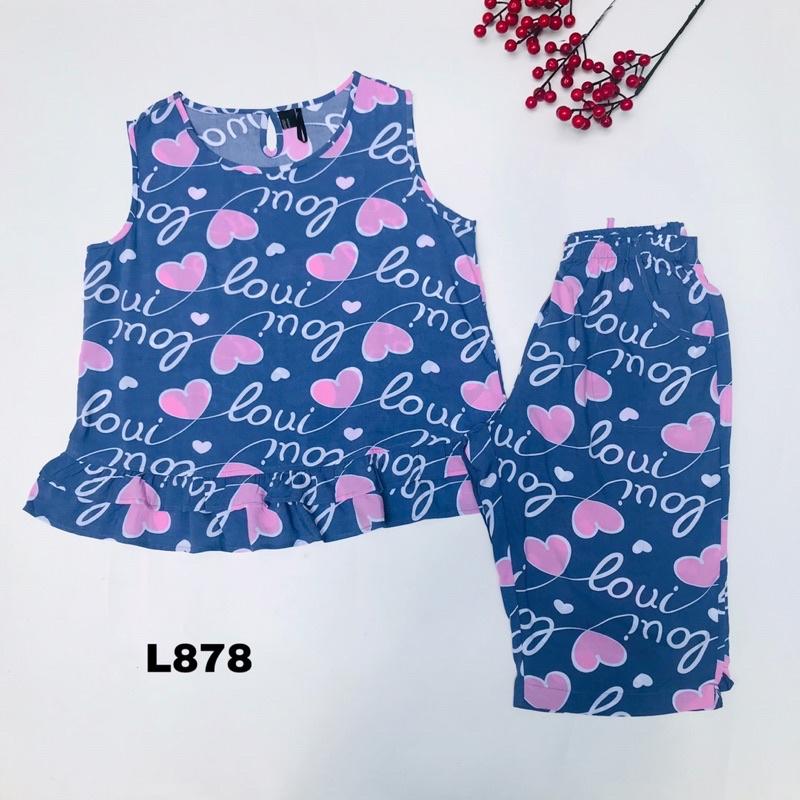 Đồ Bộ Nữ Tole Lanh Quần Lửng