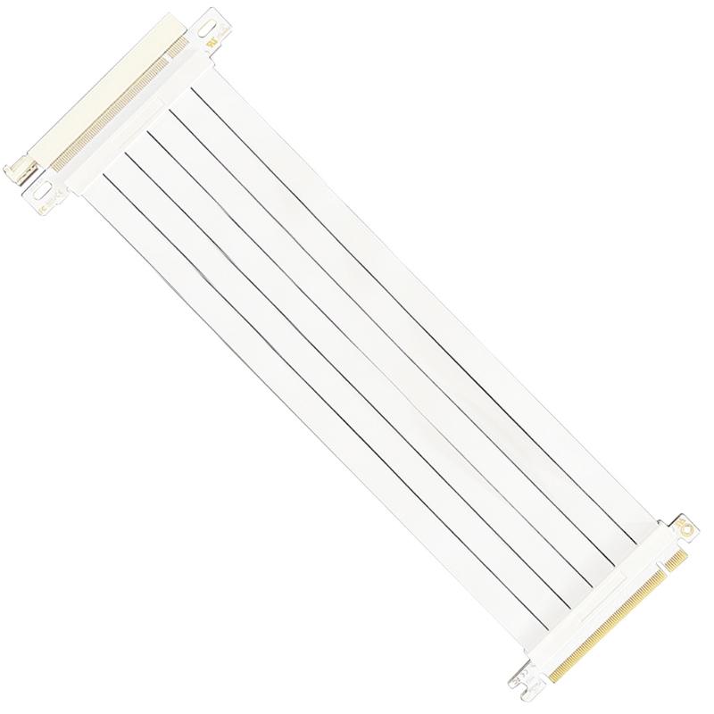 High Speed Graphics Cards PCI Express 16x Flexible Cable Riser Card PCI-E X16 Extension Adapter For GTX, RX series White