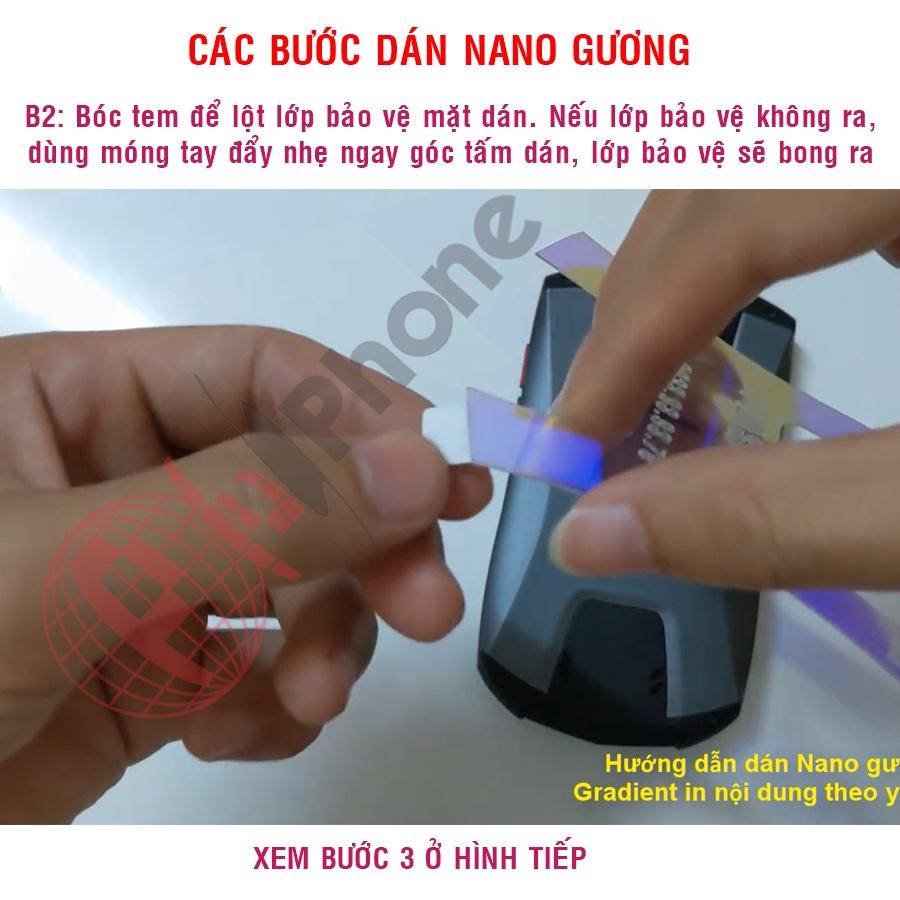 Dán cường lực dẻo nano gương gradient cho mặt sau Unihertz Titan Pocket