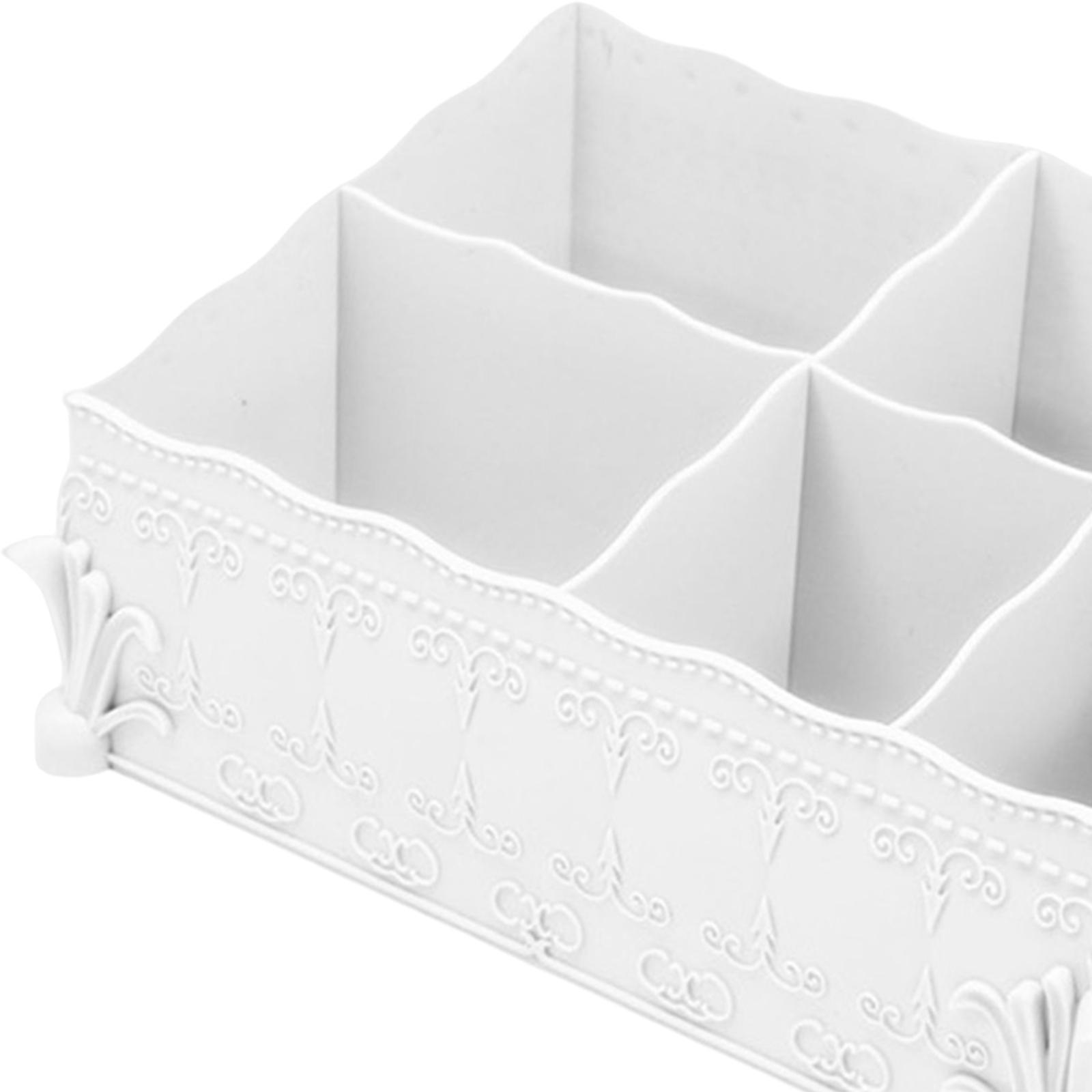 Cosmetic Storage Box Large Capacity Dresser Desktop Organizer for Bedroom Home