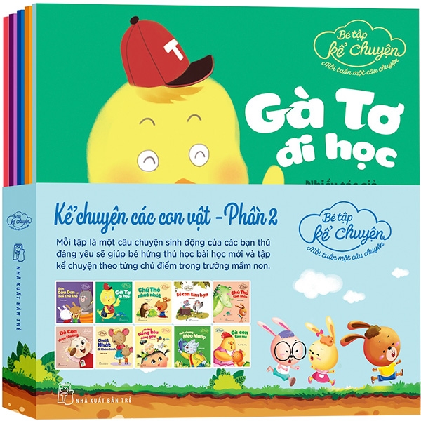 Bộ Sách Bé Tập Kể Chuyện: Kể Chuyện Các Con Vật - Phần 2