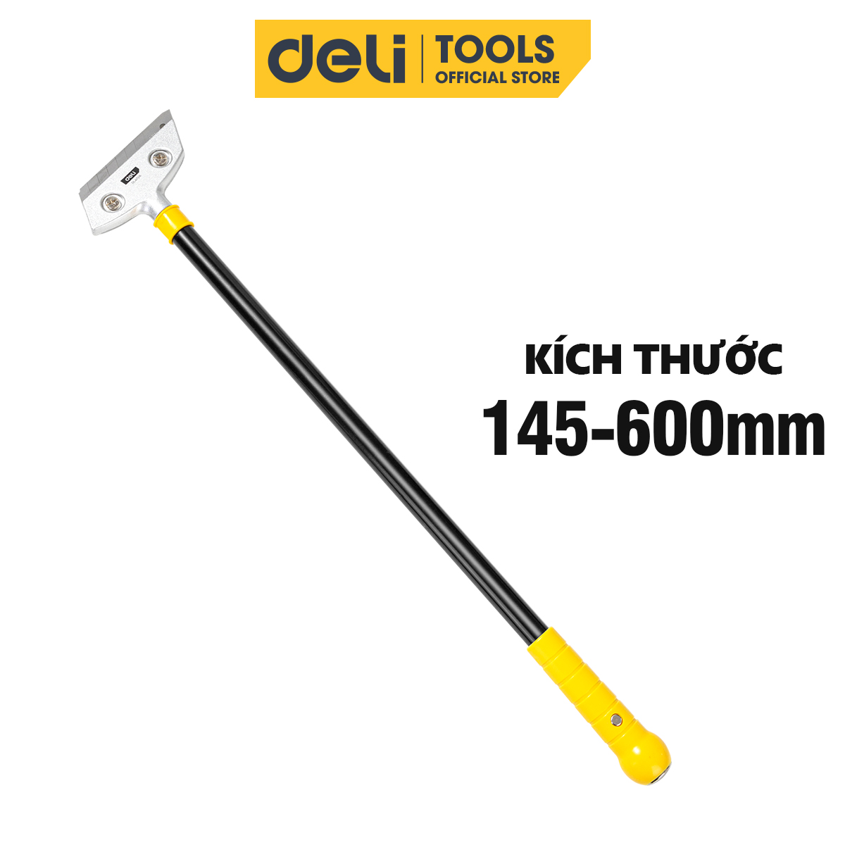 Dụng Cụ Cạo Sơn Deli, Cây Sủi Tường Tiện Dụng - 3 Kích Thước 145-600mm - DL4726