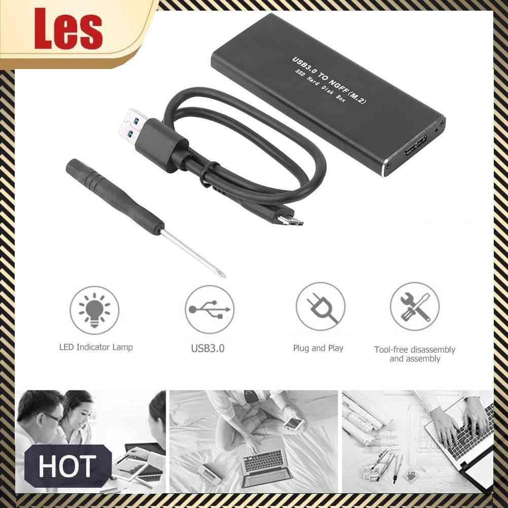Hộp Đựng Ổ Cứng Ngoài SSD M.2 B-Key Sang USB 3.0