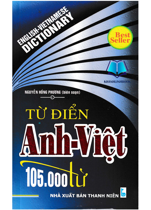 Hình ảnh Sách - Từ Điển Anh - Việt (105000 Từ)