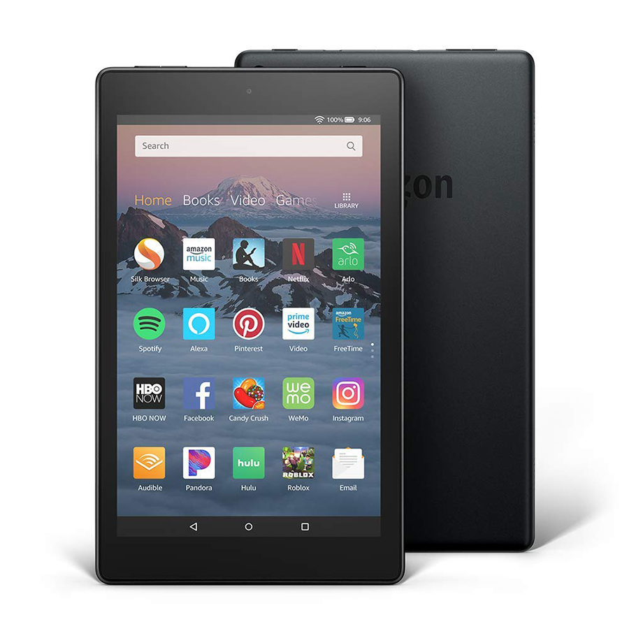 Máy Tính Bảng Kindle Fire HD8 (8th) 16GB (2019) - Hàng Nhập Khẩu