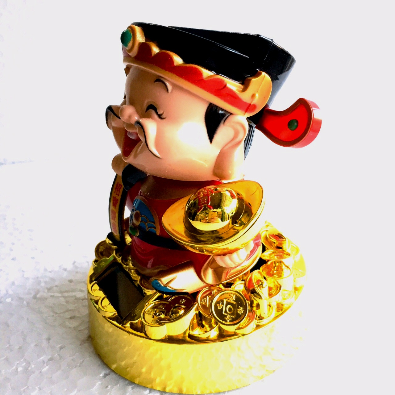 Tượng thần tài may mắn 2 biết gật đầu