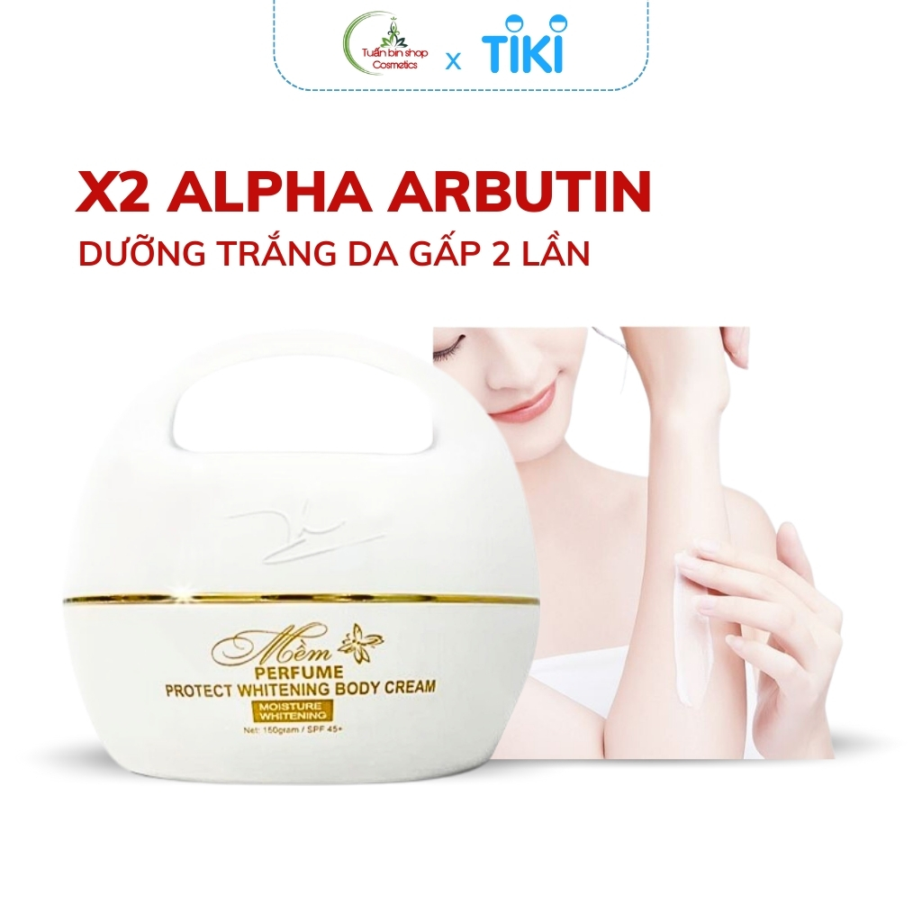 Kem rắng da body mềm Acosmetics - Dưỡng trắng nhanh chóng, mịn màng, hương nước hoa quyến rũ 150g