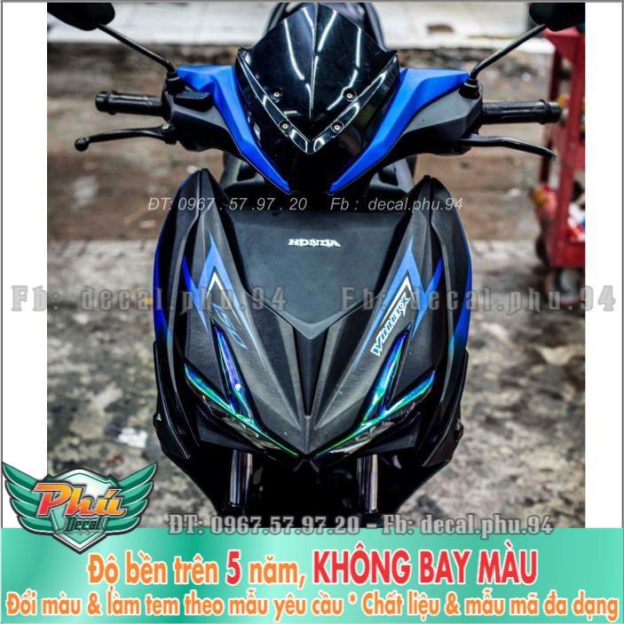 Tem rời Winner X đen nhám chỉ xanh -1
