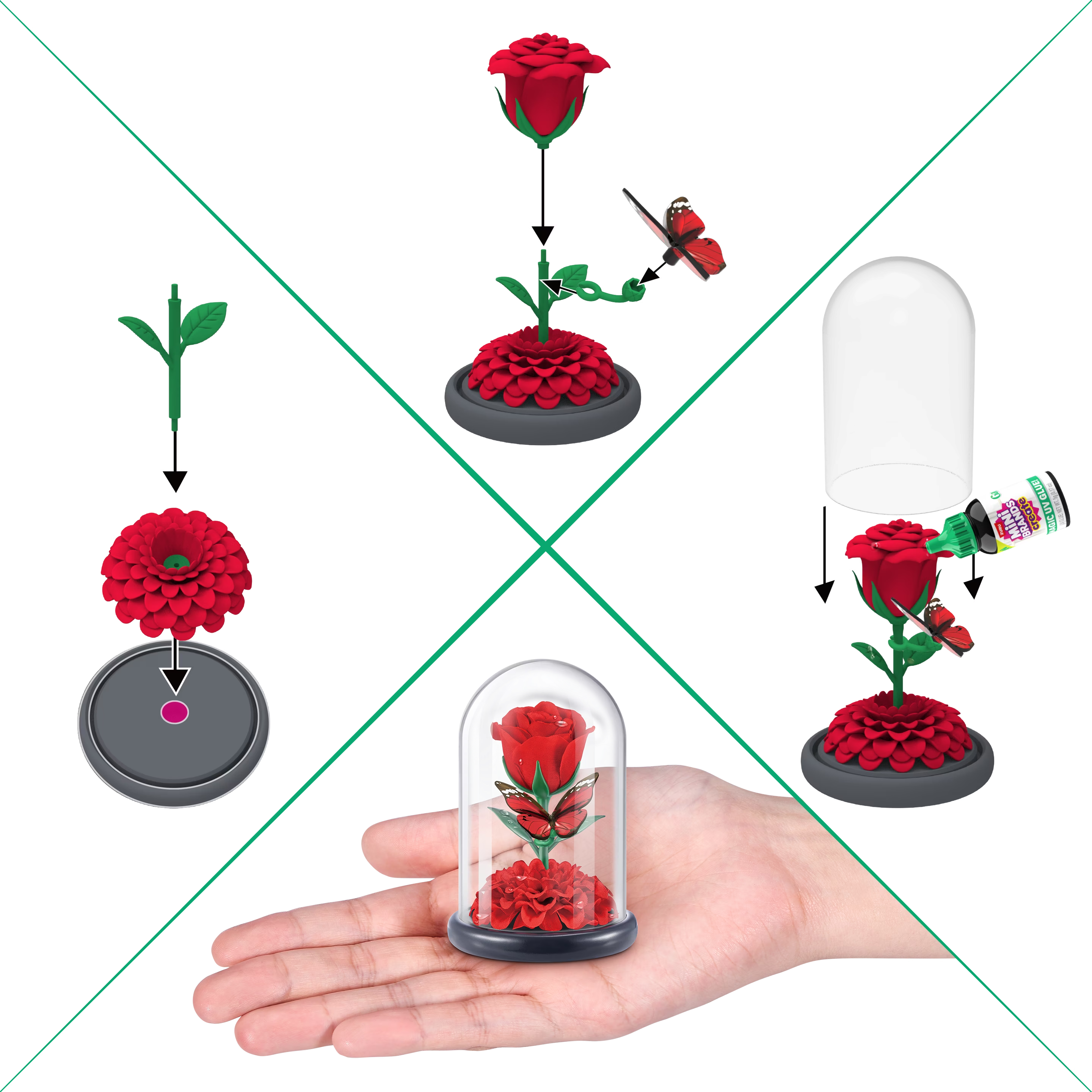 Đồ Chơi Sưu Tầm Mini Brands Create Garden - Zuru 77559