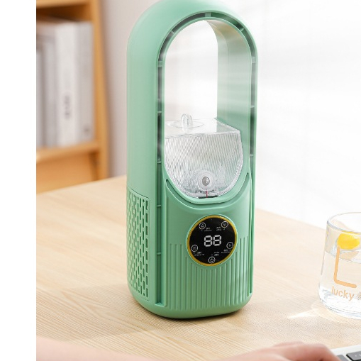Quạt Phun Sương, Quạt Hơi Nước Không Cánh Mini Thông Minh Siêu Yên Tĩnh, 6 Tốc Độ Làm Mát