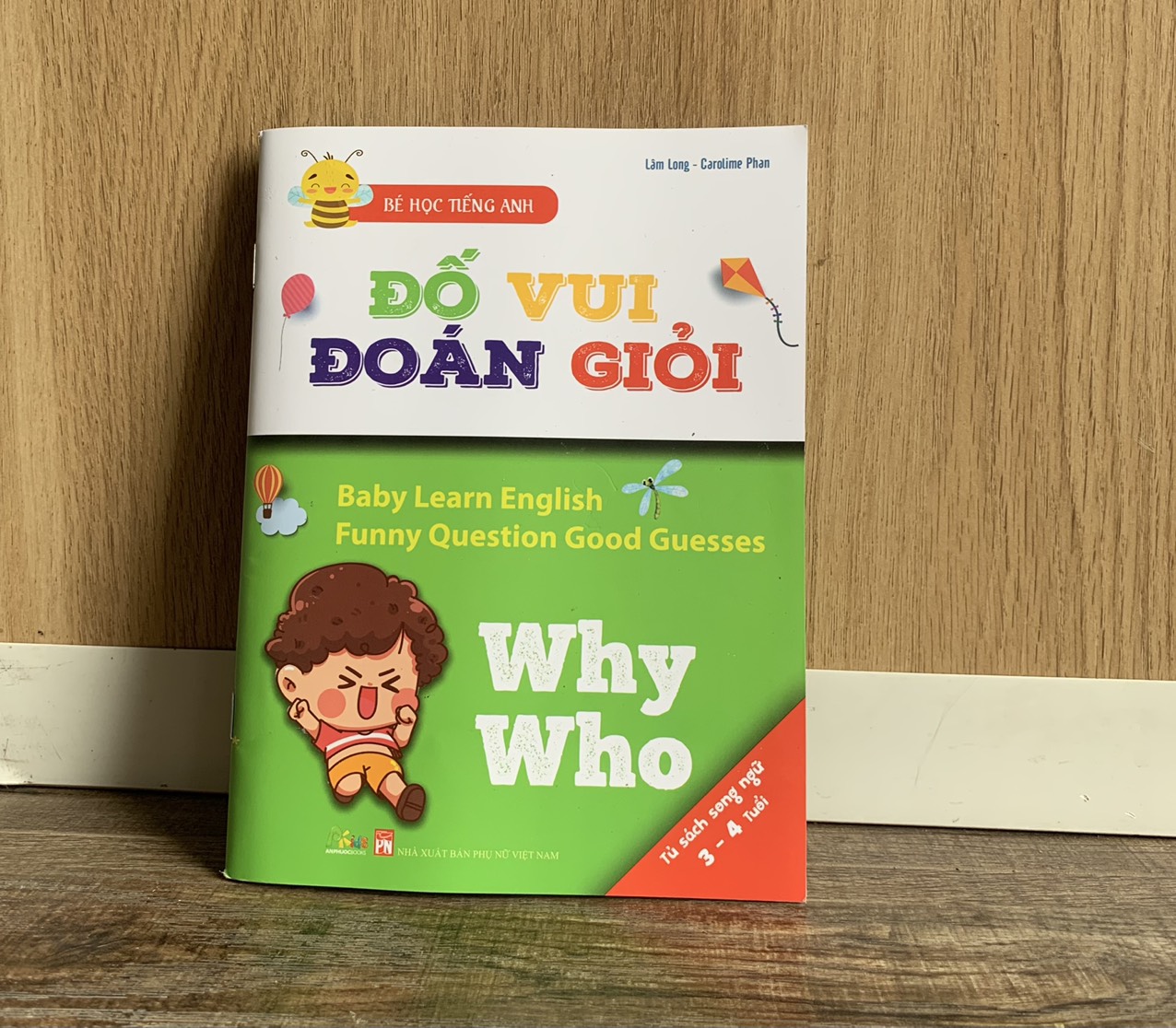 Bộ 6 Cuốn Bé Học Tiếng Anh - Đố Vui Đoán Giỏi: Why, Who, When, How, Where, What