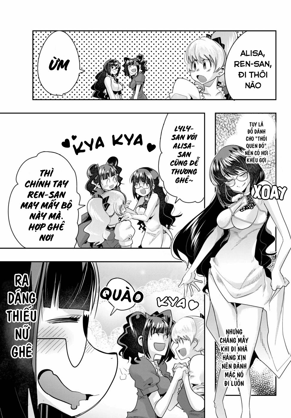 chuyển sinh thành con gái, tôi sẽ sinh tồn tại dị giới - yoku wakaranai keredo isekai ni tensei shiteita you desu chapter 26 13