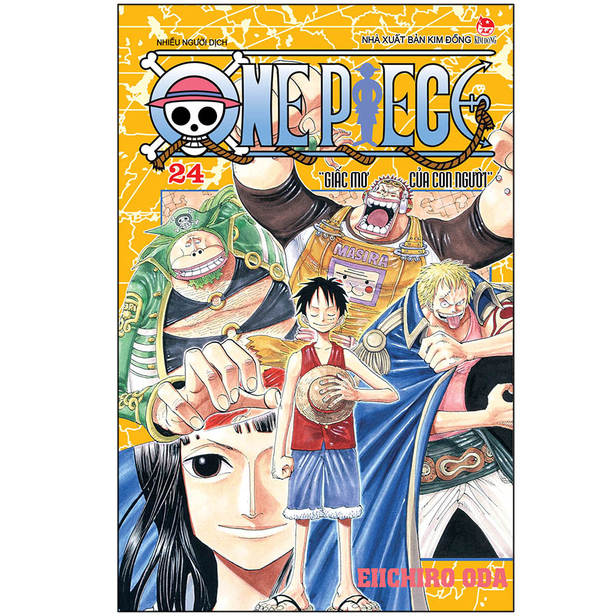 One Piece Tập 24: Giấc Mơ Của Con Người (Tái Bản 2022)