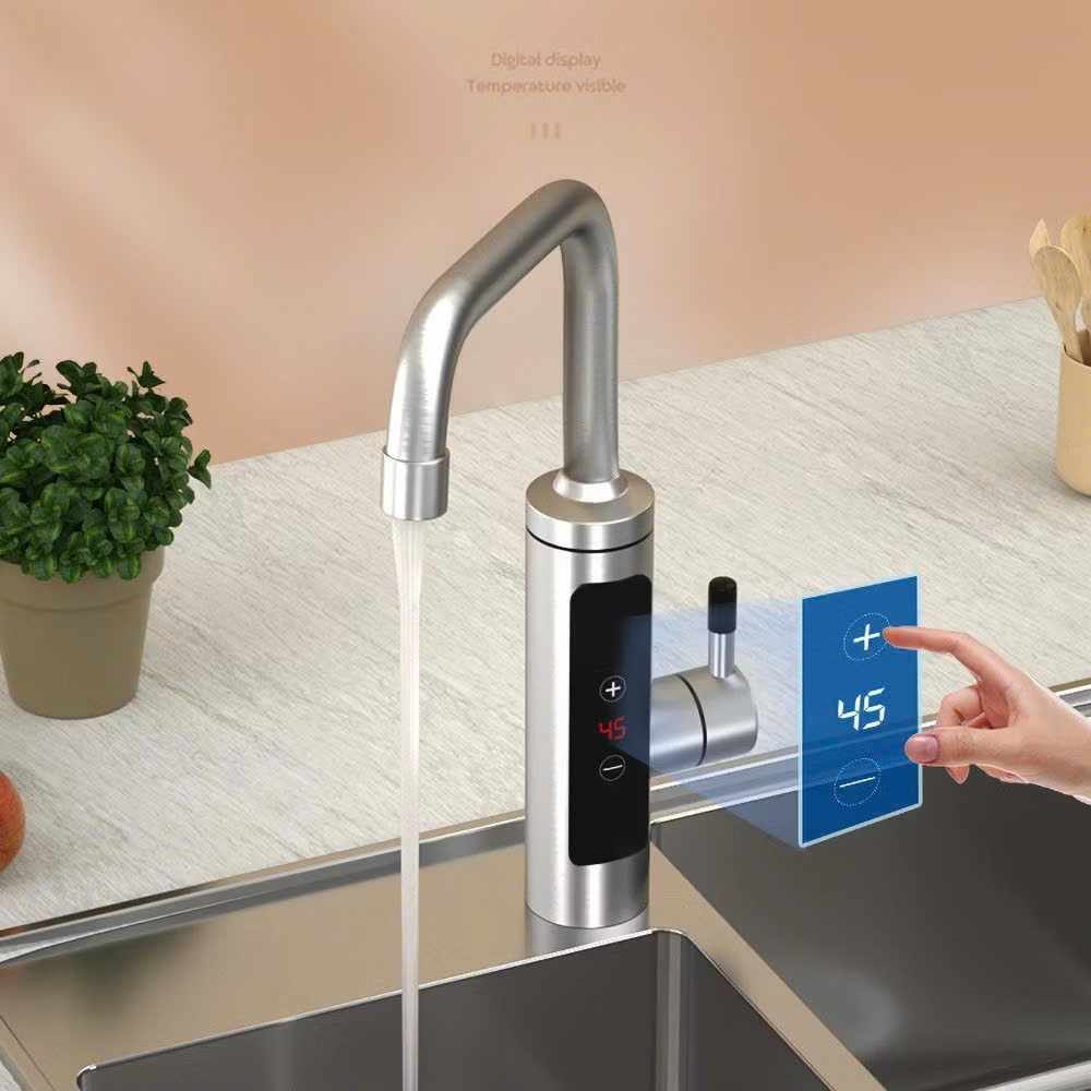 Máy Nước Nóng Tại Vòi – Điều Chỉnh Nhiệt Độ, An Toàn Chống Giật , Thiết Kế Sang Trọng, Bền Bỉ, Dễ Lắp Đặt