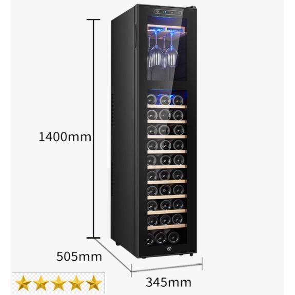 Hình ảnh Tủ Rượu Vang Quý Tộc Wine Cabinet KDS EU Design (30Packs+Holder)