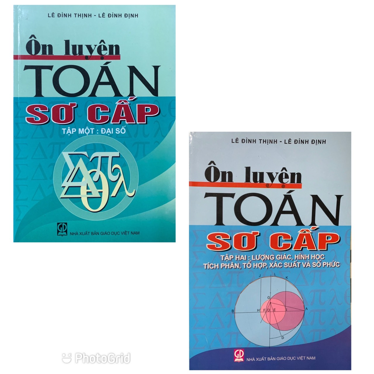 Combo 2 cuốn Ôn Luyện Toán Sơ Cấp Tập 1 + Tập 2