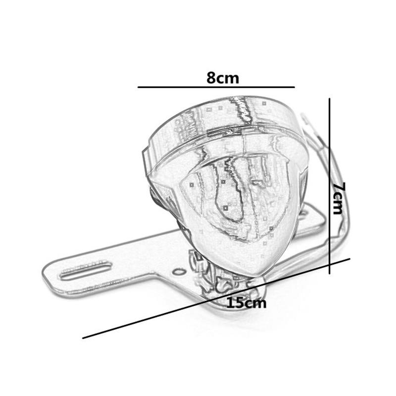 Đèn đuôi xe mô tô có thể điều chỉnh