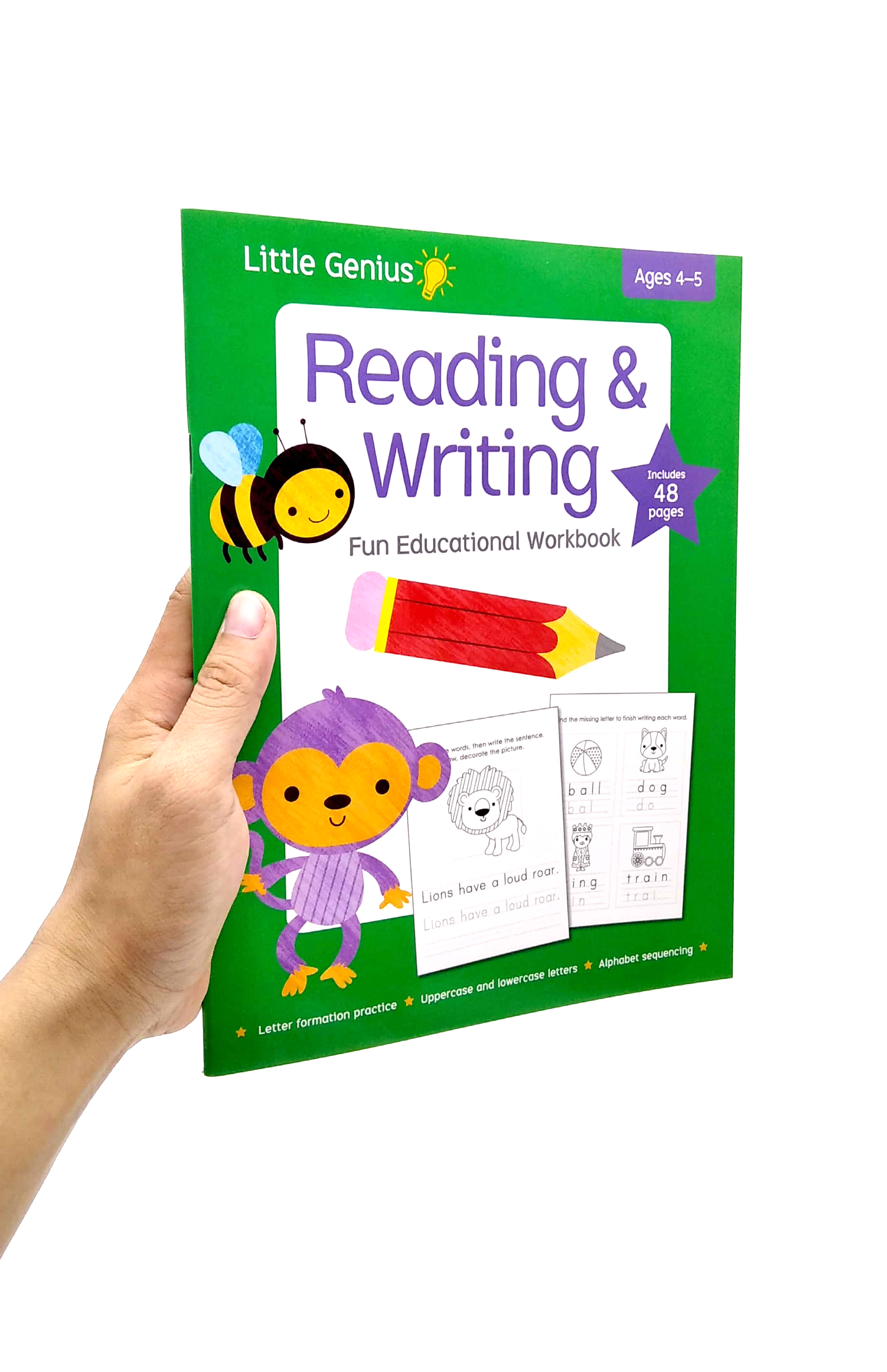 Little Genius: Reading &amp; Writing Fun Educational Workbook