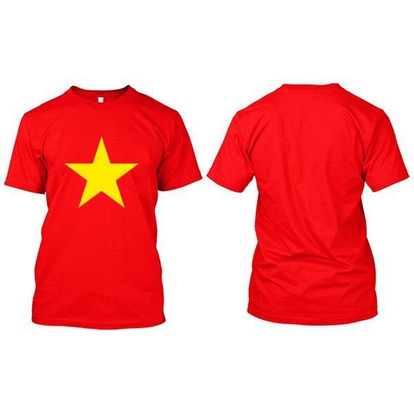 Áo thun cờ đỏ sao vàng Việt Nam unisex nam nữ đủ size M L XL XXL