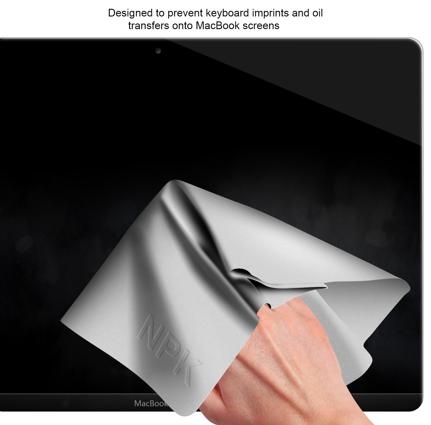 Miếng Vải Lót Phím Microfiber dành cho Macbook chống bụi bẩn bàn phím, vệ sinh màn hình Macbook
