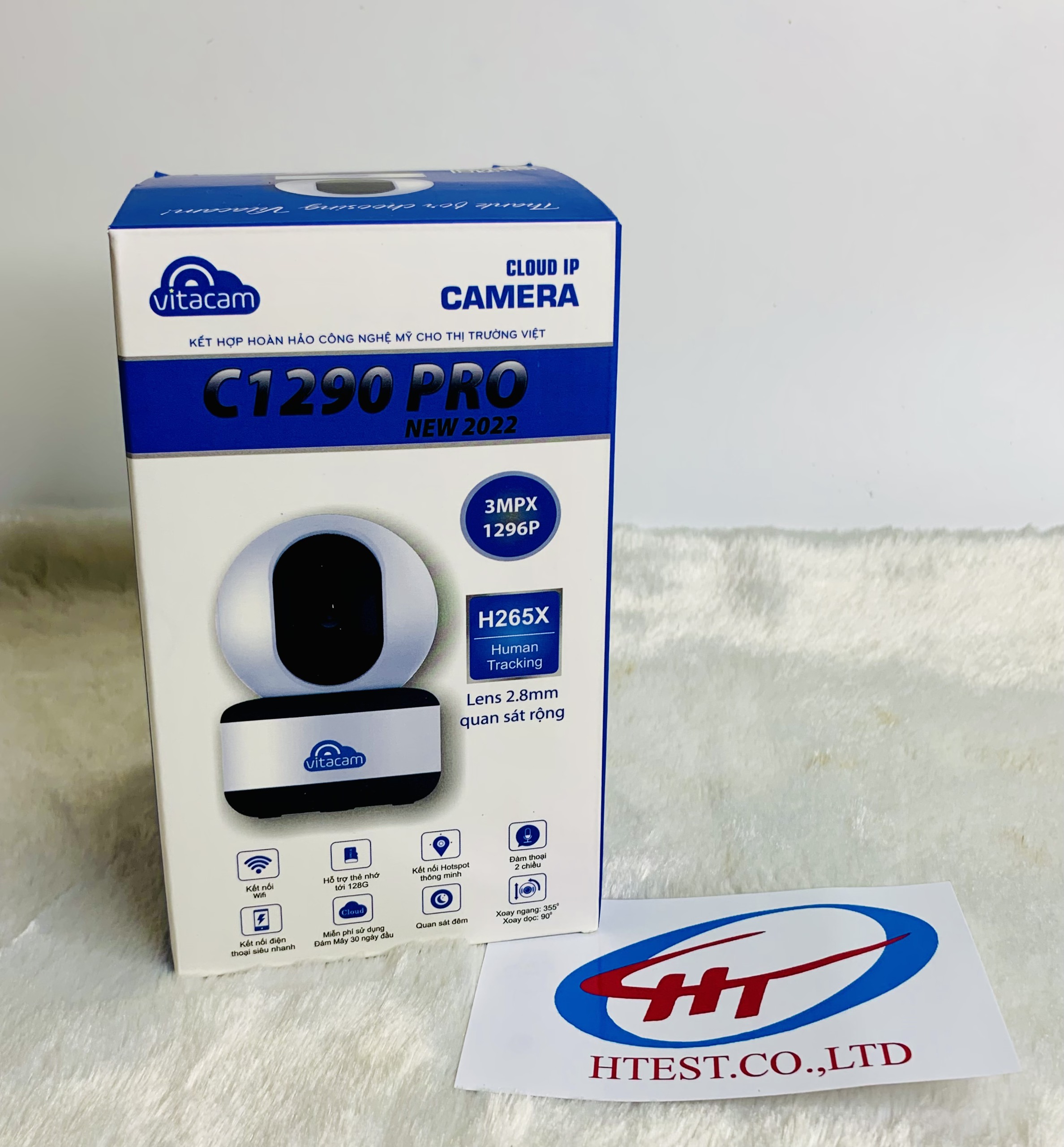 CAMERA 3.0 VITACAM,KÈM THẺ NHỚ 64G. HÀNG CHÍNH HÃNG.