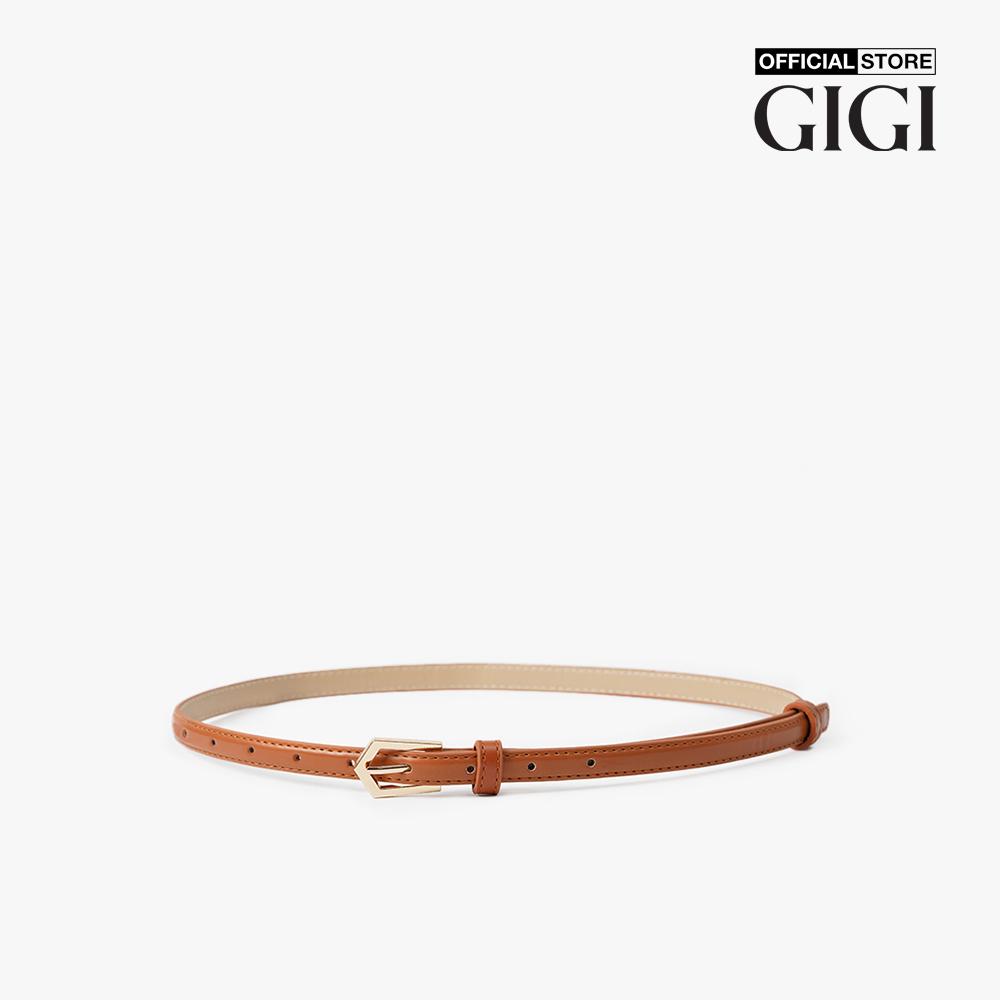 GIGI - Thắt lưng nữ bản nhỏ khóa xỏ kim loại sang trọng G5301B222811