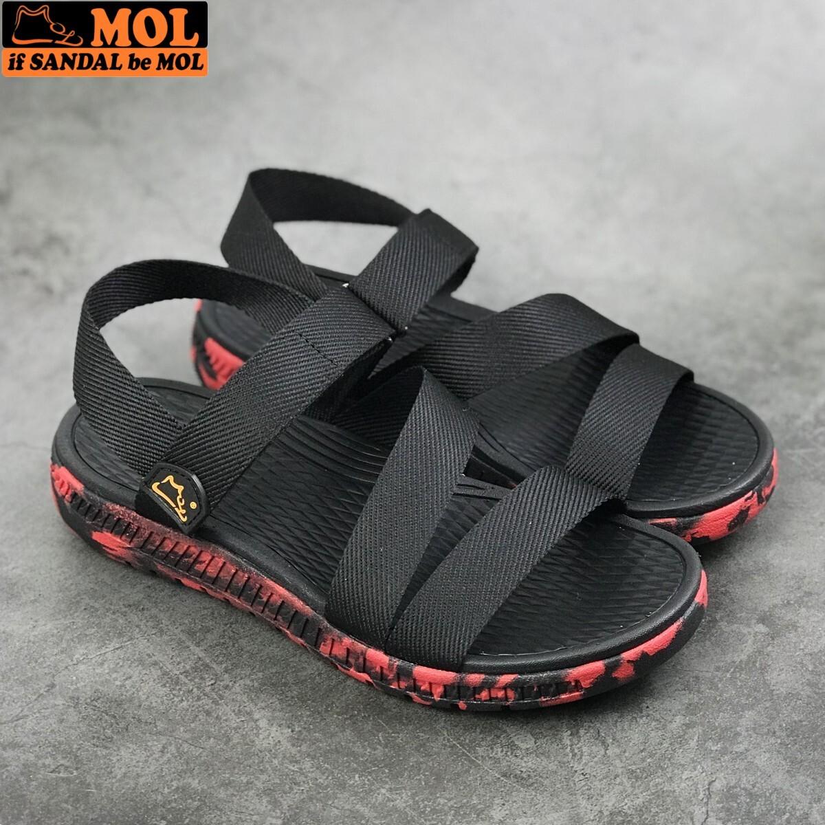 Giày sandal nữ siêu nhẹ hiệu MOL thích hợp mang đi học MS2B2