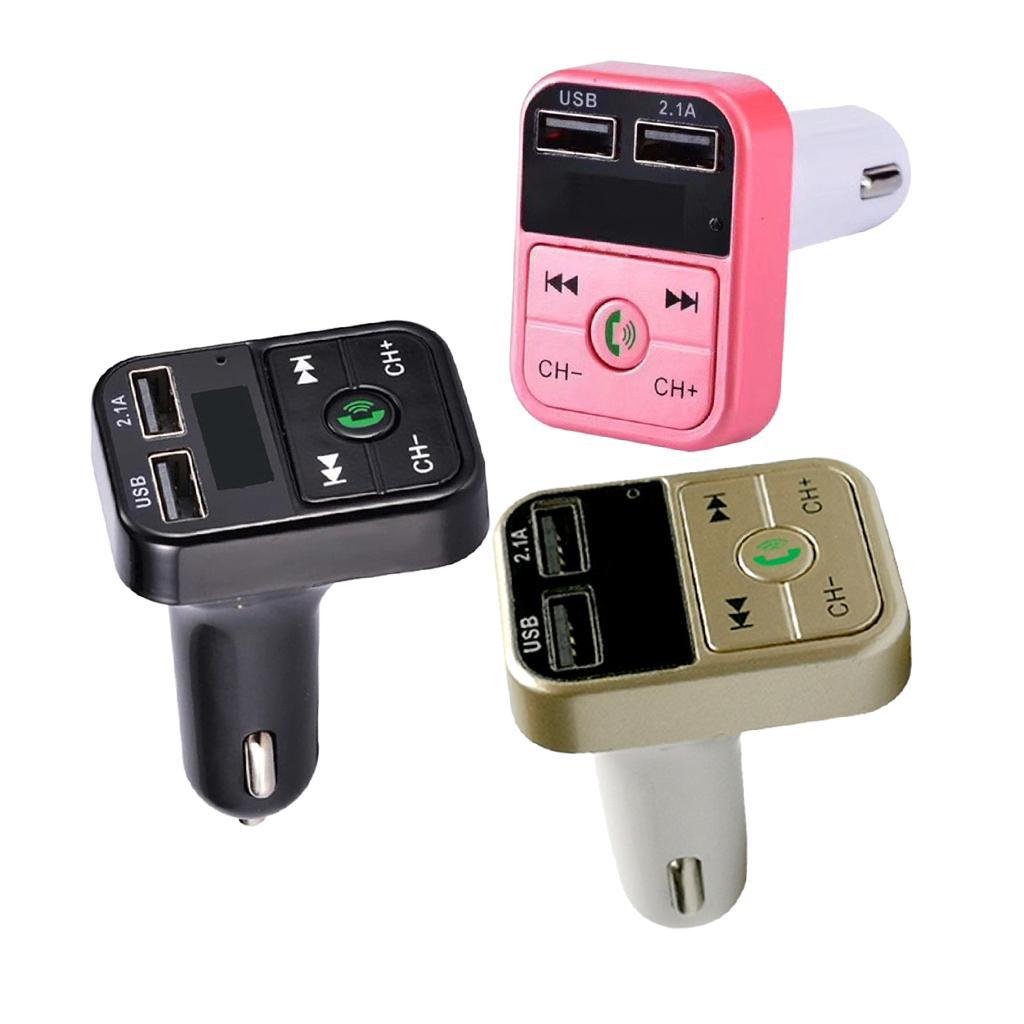 Wireless Bluetooth FM Receiver Dual USB Car Charger  Socket