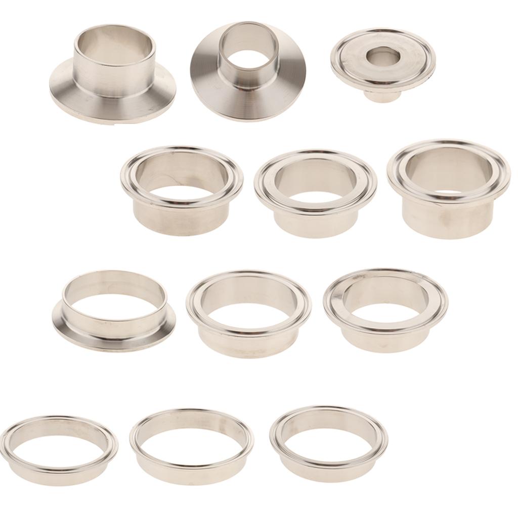 Sanitary Pipe Weld Ferrule Tri Clamp Type Stainless Steel Flange SUS 304