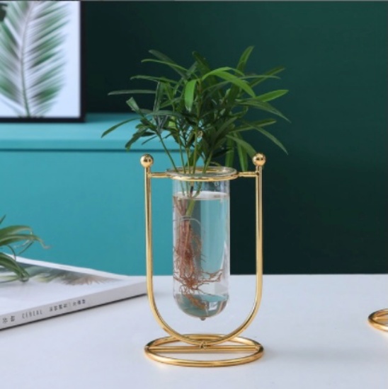 BỘ 2 LỌ TRỒNG THUỲ SINH CHỮ U ĐẸP MẮT