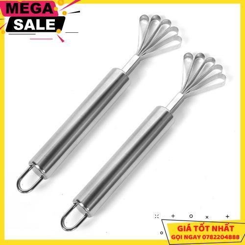 Bộ 2 Dụng Cụ Đánh Vảy Cá Kiêm Nạo Dừa - Giao Hàng Toàn Quốc