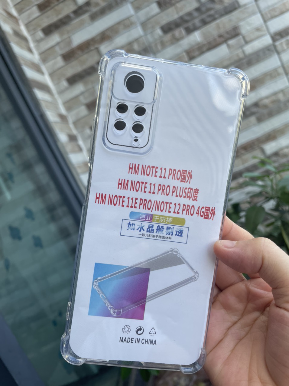 Ốp lưng dẻo cho Xiaomi Redmi Note 12 Pro 4G chống sốc 4 góc trong suốt , bảo vệ Camera