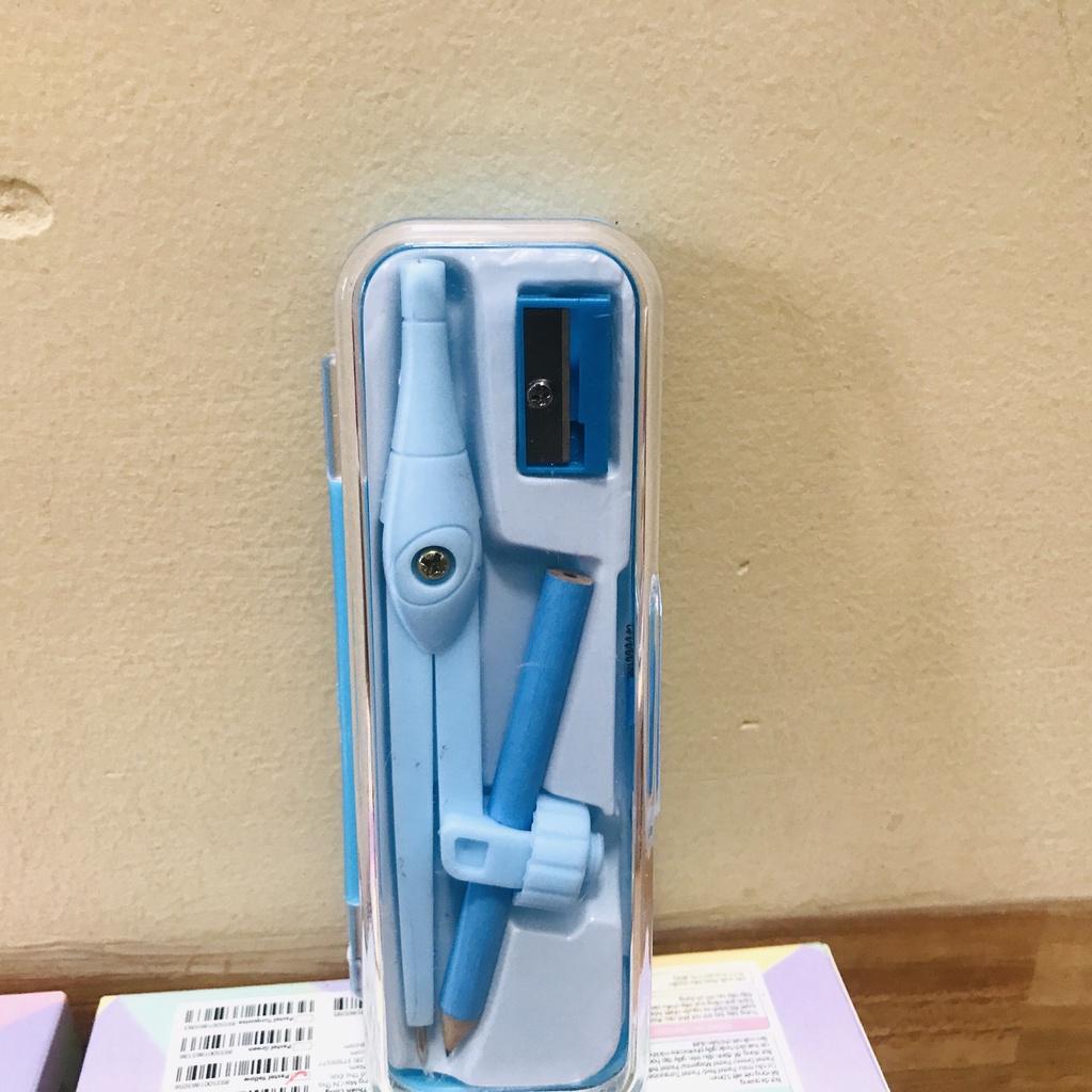 Compa chì gỗ thường dụng cụ vẽ đường tròn vPP TRÍ TÍN)